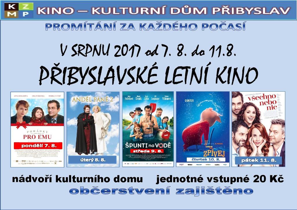 Mikuláše jsou každou neděli v 8.00 hod. (od 15.00 do 19.00 hod).