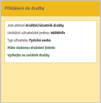 4. Potvrzení přijetí dražební jistoty provádí dražebník obvykle dva dny nebo den před zahájením dražby, nejpozději by tak měl učinit alespoň hodinu před zahájením dražby.