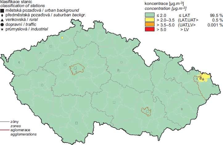 Obr. 19 Pole roční průměrné