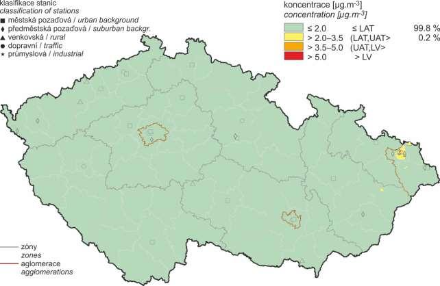 Obr. 19 Pole roční průměrné