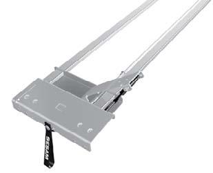 EN Sesam Slimliner: tarpaulin sliding by plastic hinges, limited height for side loading S - 107,5mm; M - 125mm; L