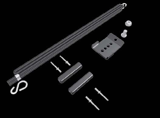 pro montáž nástavce LP-2 Extension mounting set LP-2 ocel/steel 0,70 kg