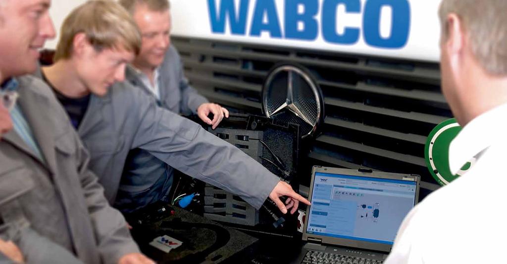 ŠKOLICÍ MODUL W.EASY Rychlá diagnostika pro všechna užitková vozidla! Jsme velmi spokojeni! WABCOWÜRTH je pro nás dlouholetým kompetentním partnerem.