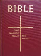 Synoptická Bible Český ekumenický překlad a Bible kralická Česká synoptická Bible vyšla v roce 2008 u příležitosti 90. výročí vzniku Českobratrské církve evangelické.
