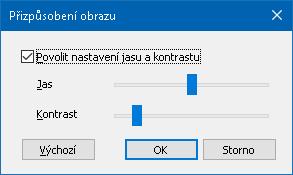 Kapitola 7 Nástroje ZoomTextu 211 Jak upravit barvy obrazu 1. Klikněte na tlačítko Barvy. Zobrazí se menu barev. 2. Vyberte si mezi možností Normální (plné barvy) a nabídkou vysoce kontrastních Dvoubarevných schémat.