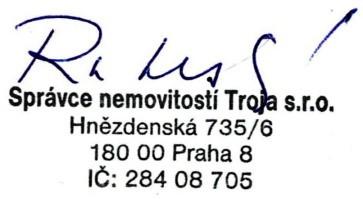 Komentář k vyúčtování nákladů spojených se správou budovy Hnězdenská 735, Praha 8 (dále jen budova ) a pozemku touto budovou zastavěném (včetně přídělu do fondu oprav) a nákladů na služby spojených s