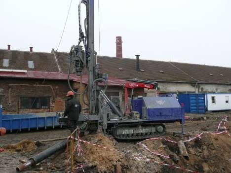 Instalace vrtů a drénů únor 2011 7 ks