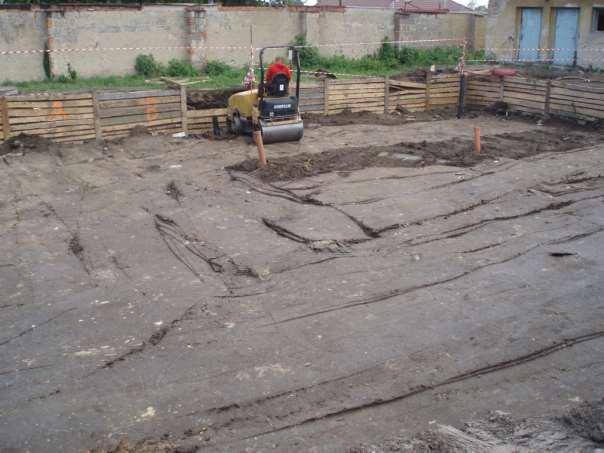 výkopu