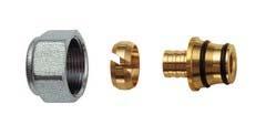53,60 124,70 Adaptér (svěrné šoubení) pro připojení vícevrstvých trubek 424ST závit G3/4"x18 EUROKONUS 14x3/4" 16x3/4" 18x3/4" 20x3/4" 72,40 100,50 100,50 107,30