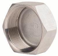 závitové víčko vnitřní závit 4408) AISI 316, teplota 25 C /+180 C řada STANDARD typ závitu BSP výrobce SFERACO Francie 1/4"