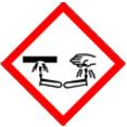 Výstrané symboly nebezpečnosti Signální slovo Nebezpečí Standardní věty o nebezpečnosti H290 Můe být korozivní pro kovy. H315 Drádí kůi. H335 Můe způsobit podrádění dýchacích cest.