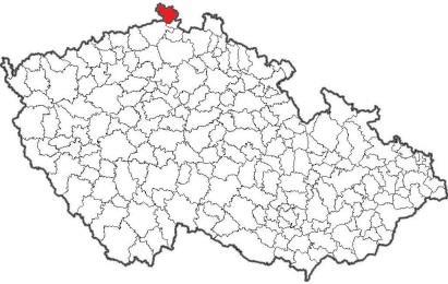 Území správního obvodu ORP Rumburk