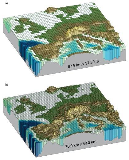 Proto je klima popsané modelem velice citlivé k velikosti a lokalizaci výměny tepla vody na rozhraní oceánu a atmosféry.