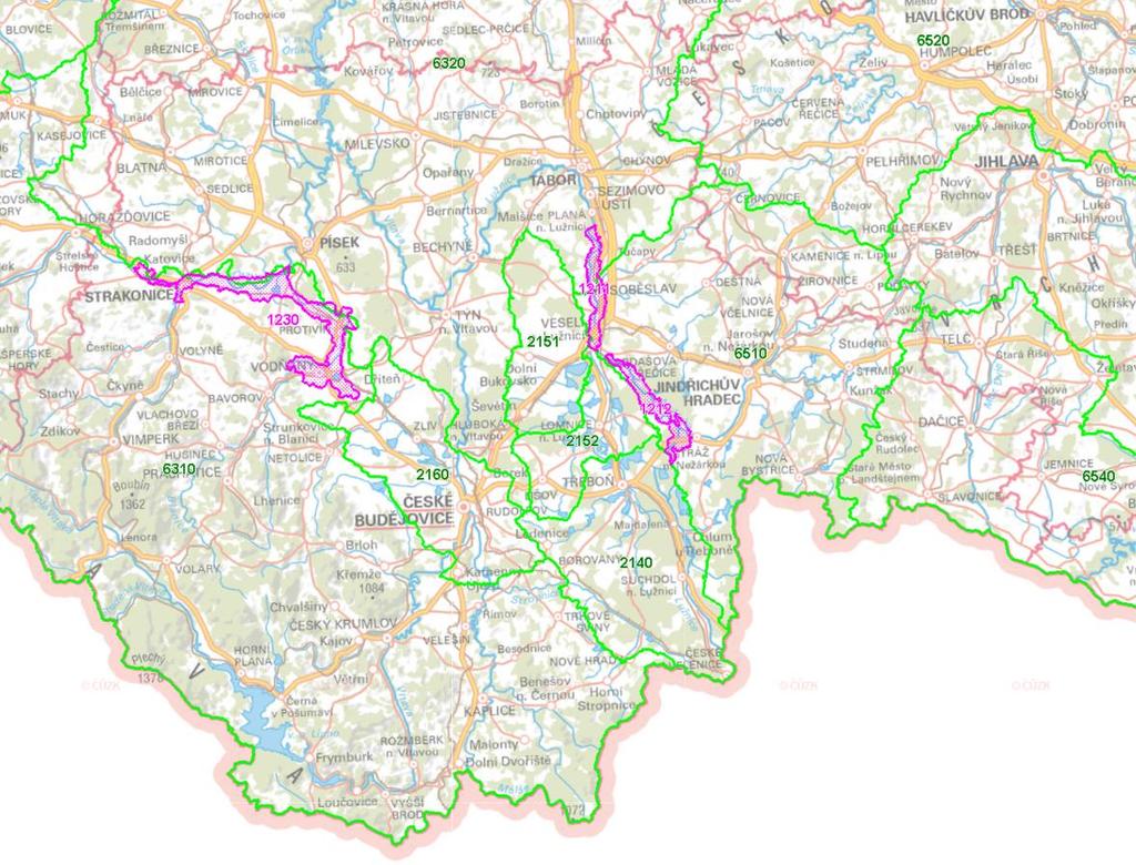 HYDROGEOLOGICKÉ RAJONY Na území České republiky je v rámci hydrogeologické rajonizace vymezeno celkem 152 hydrogeologických rajonů, z toho 38 ve svrchní vrstvě (kvartérní a neogenní sedimenty,