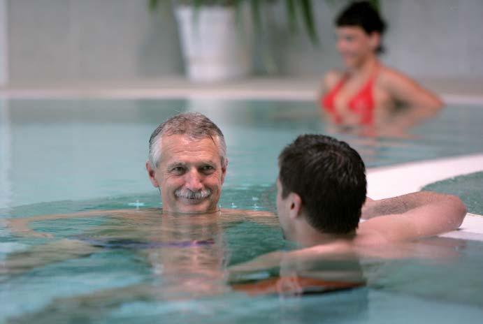 8 lázně LÁZEŇSKÁ POHODA LÉČEBNÉ PROGRAMY NA MÍRU Léčebné pobyty VITAL/SPA také v Bertě I Bertiny lázně nabízejí svým lázeňským hostům širokou škálu nejrůznějších relaxačních pobytů, ale také pobytů