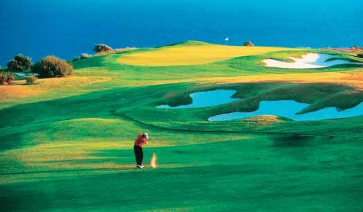 Architekt Bob Hunt navrhl několik nezapomenutelných jamek výhled na šesté jamce par 3, dlouhé 198 yardu a jedenácté jamce par 4, dlouhé 330 yardů zpoza greenu jednoduše vezme dech.