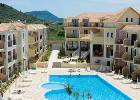 ZAKYNTHOS 32 Tsilivi 33 STROFADES BEACH *** Moderní hotel vhodný jak pro rodiny s dětmi,