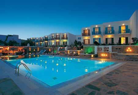 MYKONOS 36 Platis Yialos 37 PETASOS BEACH **** Nedávno renovovaný komplex hotelového