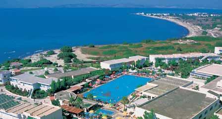 KOS 24 Mastrichari 25 EURO VILLAGE ACHILLEAS **** Hotel Achilleas se nachází asi dva kilometry od malebné vesničky Mastichari a jen kilometr od Aquaparku.