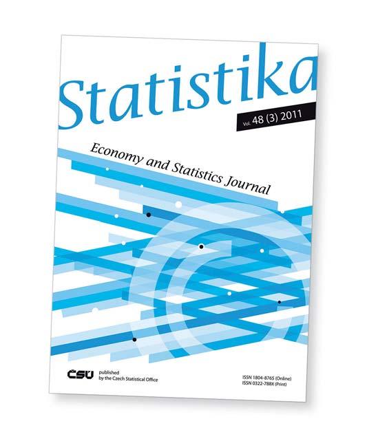 Statistika Economy and Statistics Journal Recenzovaný vědecký časopis vydávaný Českým statistickým úřadem od roku 1964.