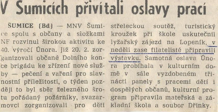 Dále jsem jim vysvětlil, že nemohou sbírat vše, ale, aby se rozhodli, co chtějí sbírat. Třeba kosmonautiku, koně, lokomotivy, auta, nebo něco jiného. Také jsme se dohodli na termínu a čase schůzek.