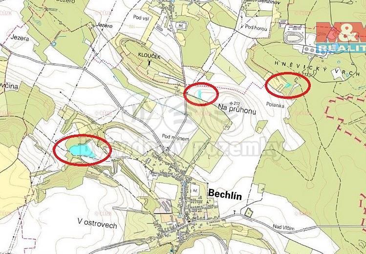 Záznam o prodeji srovnávané nemovitosti č. 3 1. Identifikace Prodej, Pozemek, 28650 m 2, Bechlín, okres Litoměřice Celková cena: 759.225 Kč Adresa: Bechlín, okres Litoměřice 2.