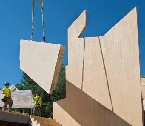 10 timber Milion je blízko! 90 procent celosvětové výroby CLT probíhá v Evropě, většina v Rakousku (v současné době 60 %) a Německu (v současné době 24 %).