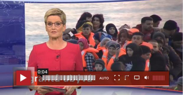 Vizualizace tématu Vizualizace tématu Uprchlíci nevybočila z obvyklého rámce a lexika vizuálních znaků, jak se běžně