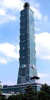 Taipei 101 (Taiwan) Výška: 449 (509) m Rok: 2003 Arch.: C. Y.