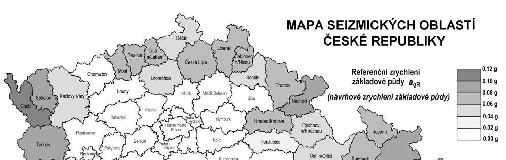 Mapa seizmických