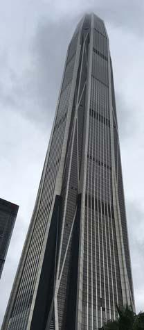 3. Ping An Finance Centre (Shenzhen) Výška: 555 (559) m Rok: 2017 Konstrukce: Thornton Tomasetti Arch.