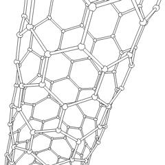 Uhlíkové nanotrubičky (CNT) sp 2, válec