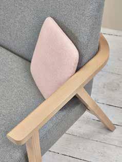 from solid beech Stabiler Rahmen aus massiver Buche Wytrzymała konstrukcja z litego drewna