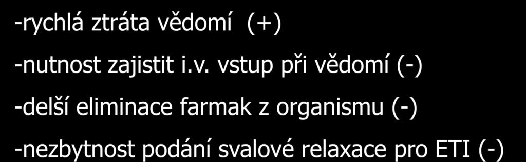 Výhody a nevý