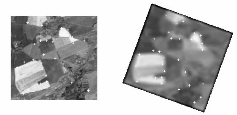 Je-l N sc (, j) rovno dvěa, určíe pozc znaénkových zěn ( a j a ) ( b, j b ) a vypočtee úhel daný těto body α angle ((, j ), (, j)(,, j ))., j = a a b b,, Je-l (, j) = C.