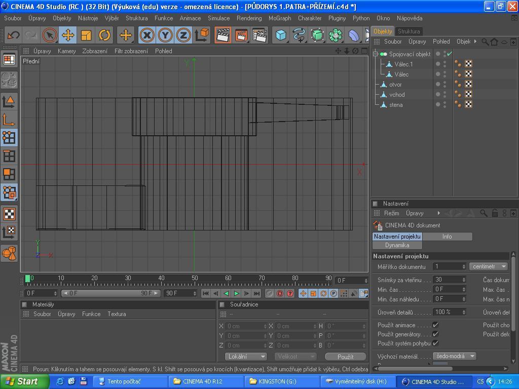 3.4. Postup modelování věže S ohledem na zadání práce, tedy tvorbu detailního a realisticky vypadajícího modelu věže, jsem si musela vybrat vhodný program, který bude splňovat následující kritéria.