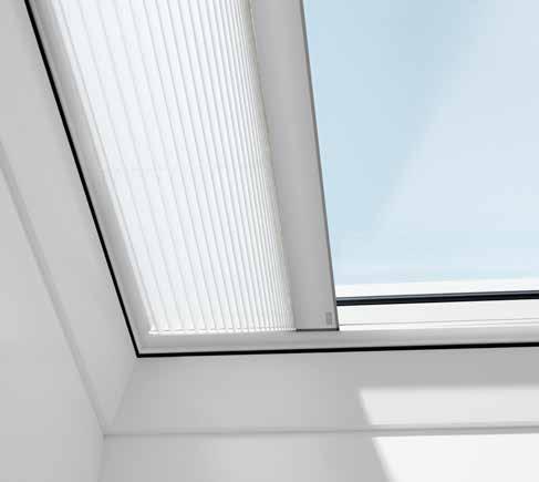 VELUX světlíky 1045S 1047S 1016S 1259S 1265S DVOJITĚ PLISOVANÁ ROLETA PRO ÚPLNÉ ZATEMNĚNÍ (FMK/FSK)