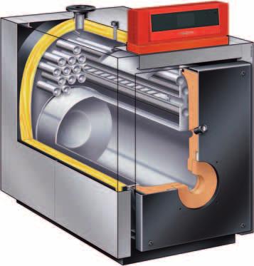 Nízkoteplotný olejový/plynový vykurovací kotol Vitoplex 100 410 až 2000 kw Štandardný kotol Vitoplex 100 v osvedčenej kvalite firmy Viessmann sa vyznačuje spoľahlivosťou prevádzky a priaznivým
