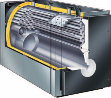 Nízkoteplotný olejový/plynový vykurovací kotol Vitoplex 200 440 až 1950 kw Optimálne spaľovanie a nízke emisie škodlivín Kompaktný oceľový vykurovací kotol Vitoplex 200 je k dispozícii pre výkony 440