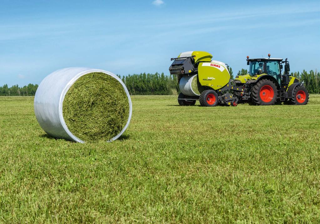 ROLLANT 540. Dobré se může ještě vylepšit. Pro dobrý provozní výsledek je nezbytný vysoký základní výkon.