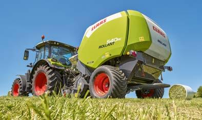 O sedm procent zvýšená průchodnost. ROLLANT od firmy CLAAS je nejprodávanější lis na balíky s pevnou komorou na světě.