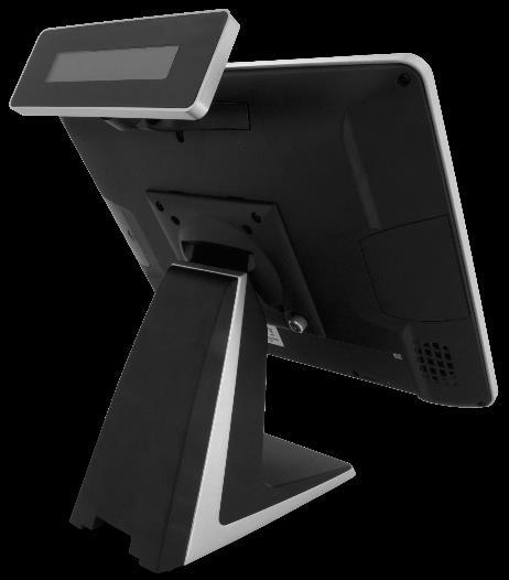Virtuos AerPOS PP-9635 > Základní parametry 15 LCD LED displej s rozlišením 1024x768,