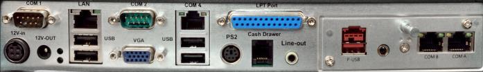 Virtuos AerPOS PP-9617 > Základní parametry 17 LCD LED displej s rozlišením 1280x1024 px, jas 350