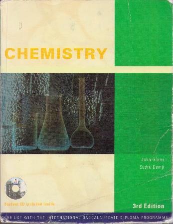 4.9 Chemistry O učebnici Tato učebnice je pro IB Diploma Programme. K učebnici je dodávané doplňkové CD pro žáky, které obsahuje různé fotografie, animace a videa pro rozšíření učiva.