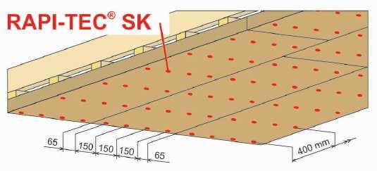 Vrut musí mít průměr hlavičky (neb pdlžky pd hlavičku) minimálně 14 mm. Dpručené jsu samřezné stavební vruty RAPI-TEC SK. Dpručený výrbce kvalitních vrutů je HPM-TEC, s.r.. Obr.