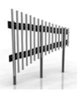 Mirror Chimes 1315 mm/ - / 1090 mm Zrcadlo zvonkohra