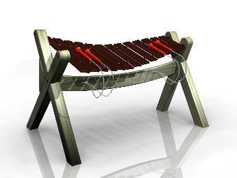 Cadenza 550 mm/ 565 mm/ 850 mm Venkovní hudební nástroj pro jednoho hráče a dostatečně