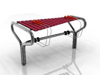 Marimba 1580 mm/ 925 mm/ 860 mm Marimba je dostatečně velká až pro čtyři lidi.