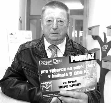 22 SPORT Pondělí 3. dubna 2017 Prvenství míří do Tupes Jiří Procházka z Tupes se stal vítězem Hope pětky. Druhé místo po rozstřelu patří Vendule Kadlčíkové a třetí místo Jaroslavu Omelkovi.