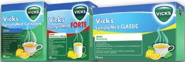 2 mg por. plv. 14 Vicks SymptoMed forte citron por. plv. sol.